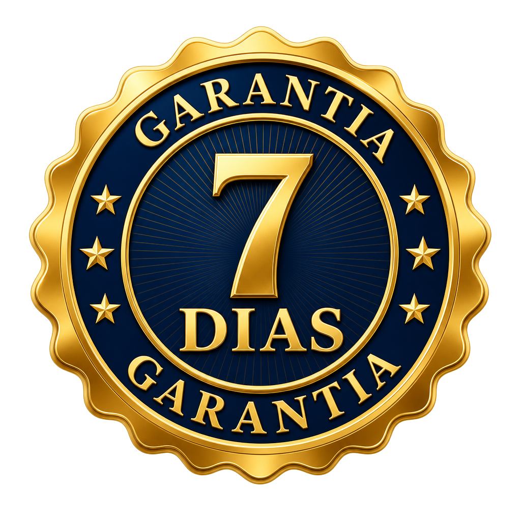 Selo de garantia de 7 dias